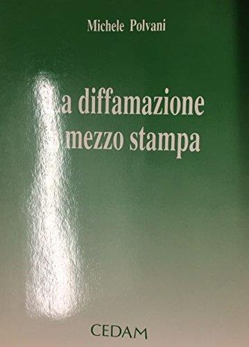 La diffamazione a mezzo stampa - copertina