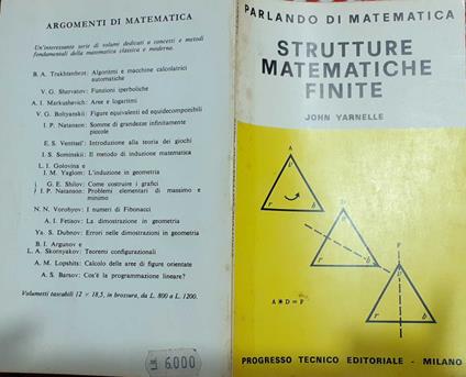Strutture matematiche finite - copertina