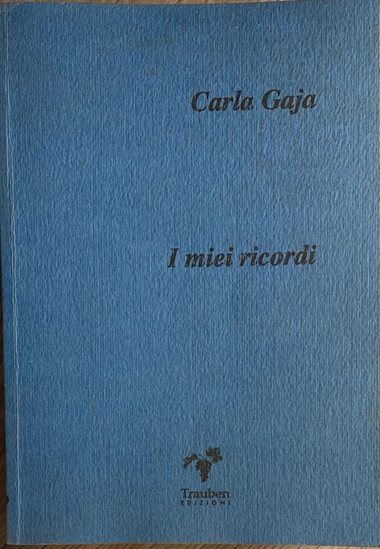 I miei ricordi - copertina