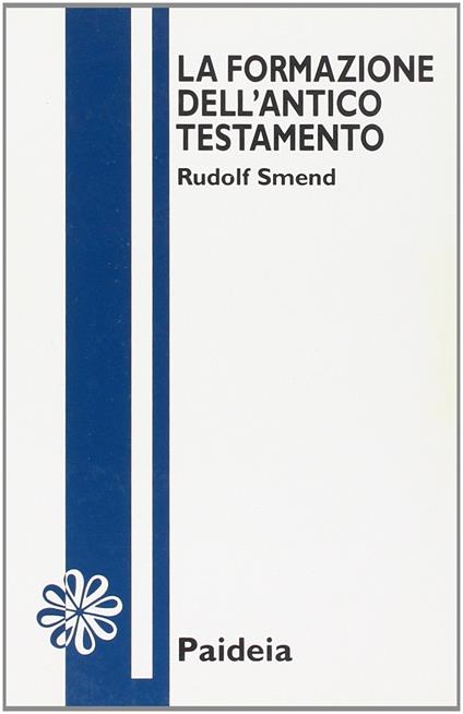 La formazione dell'Antico Testamento - copertina