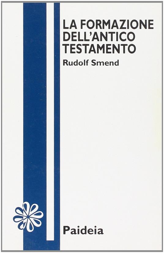 La formazione dell'Antico Testamento - copertina
