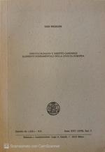 Diritto romano e diritto canonico elementi fondamentali della civiltà europea fasc. 1