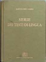 Serie dei testi di lingua