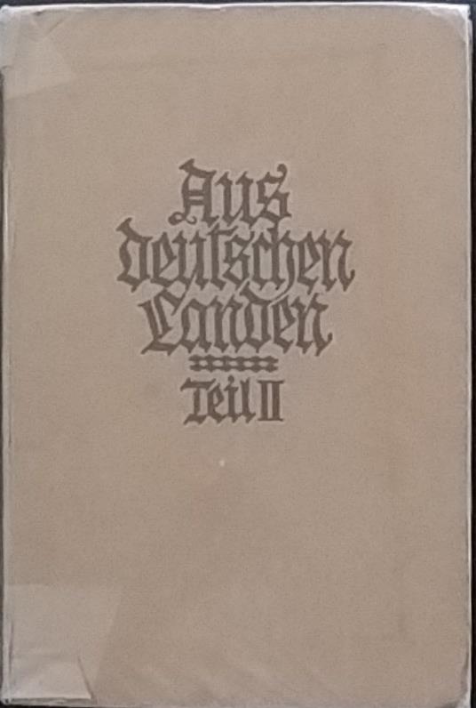 Aus deutschen Landen - copertina