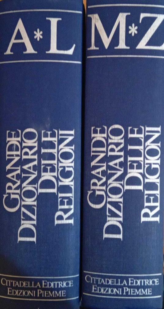 Grande dizionario delle religioni (due volumi) - Paul Poupard - copertina