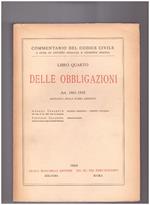 Delle obbligazioni Libro Quarto Art. 1861-1932