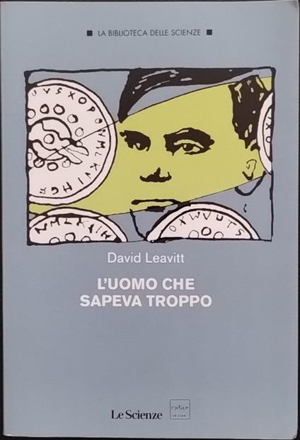 L' uomo che sapeva troppo - David Leavitt - copertina