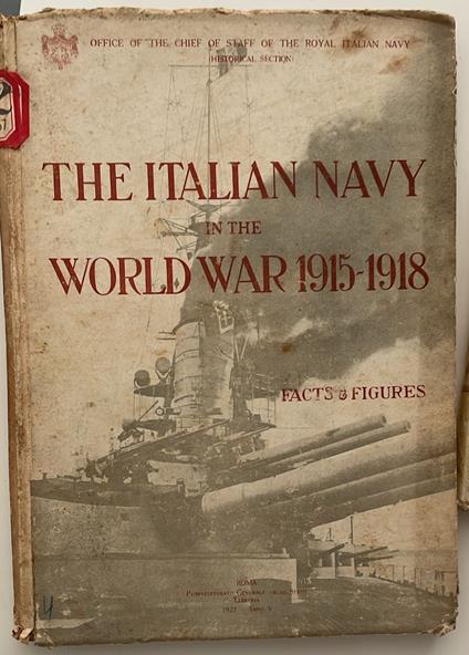 The italian in the world war 1915-1918 - copertina