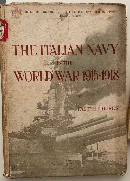 The italian in the world war 1915-1918 - copertina