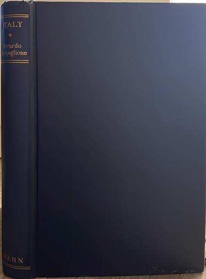 Italy - Gerardo Zampaglione - copertina