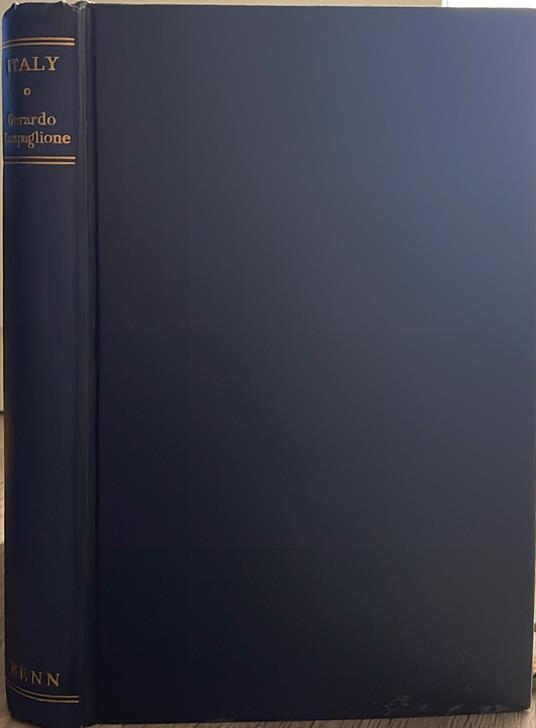Italy - Gerardo Zampaglione - copertina