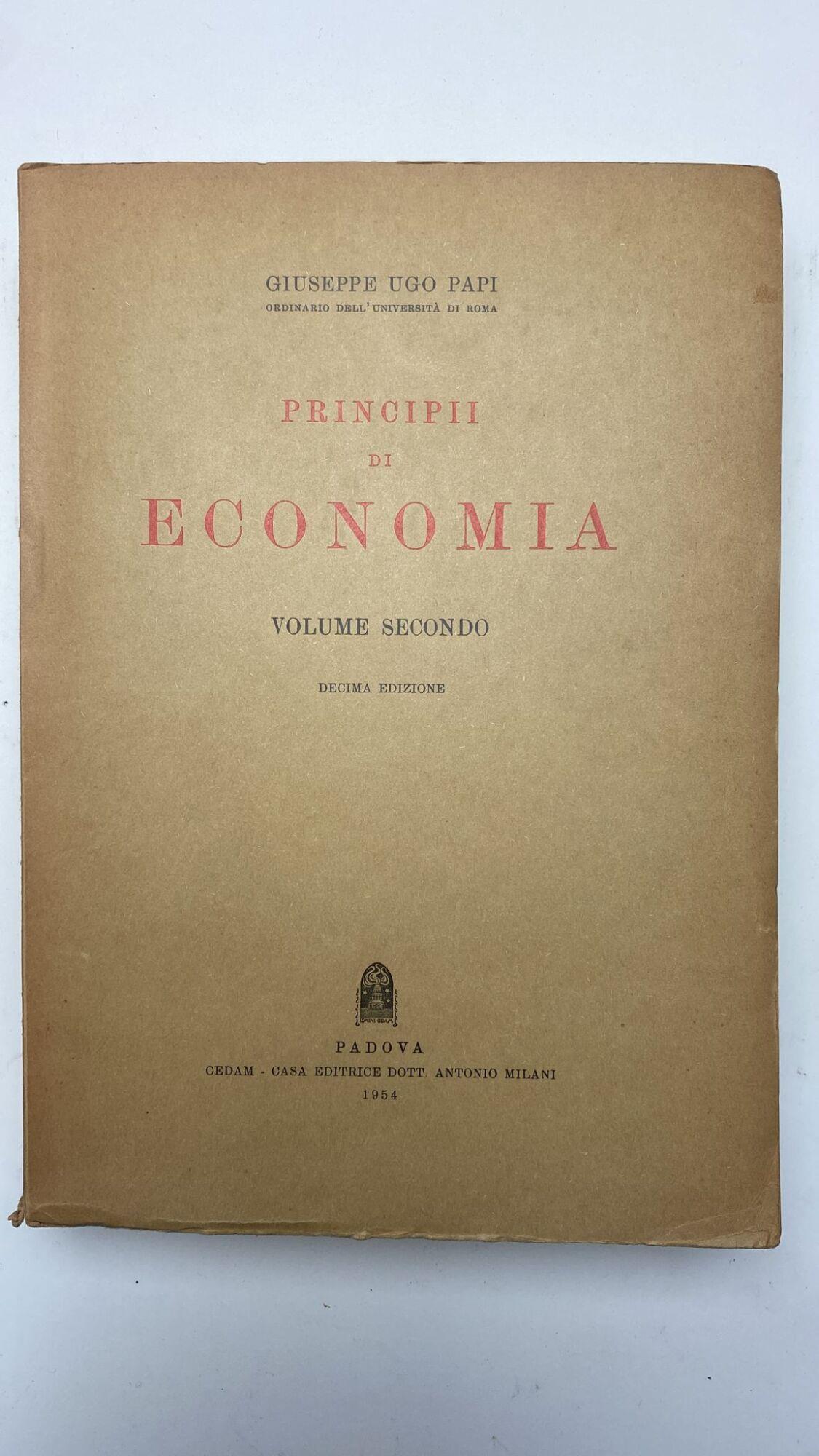 Principi di economia. 3 volumi