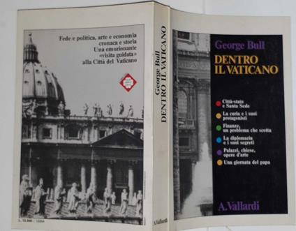 Dentro il Vaticano - George Bull - copertina