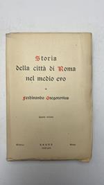 Storia della città di Roma nel medio evo. 12 volumi