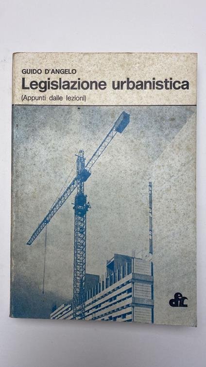 Legislazione urbanistica - copertina