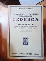 Grammatica elementare della lingua tedesca