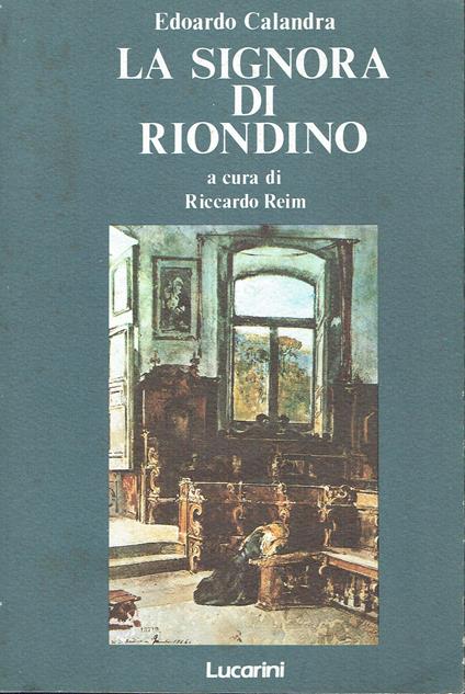 La signora di Riondino - Edoardo Calandra - copertina