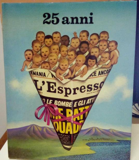 L' Espresso - 25 anni - copertina