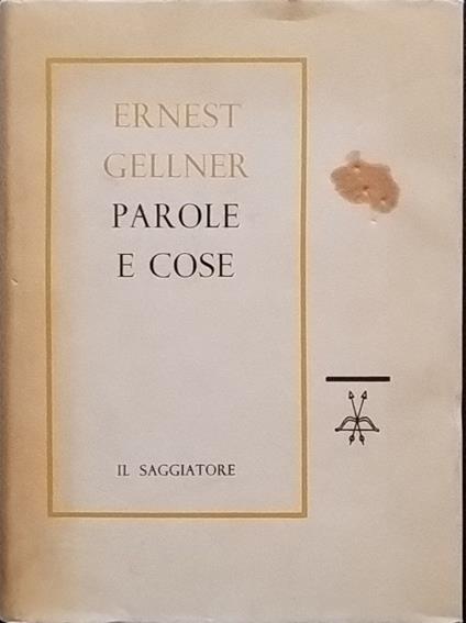 Parole e cose - copertina