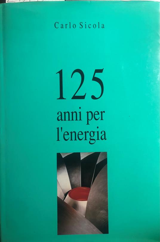 125 anni per l'energia - copertina