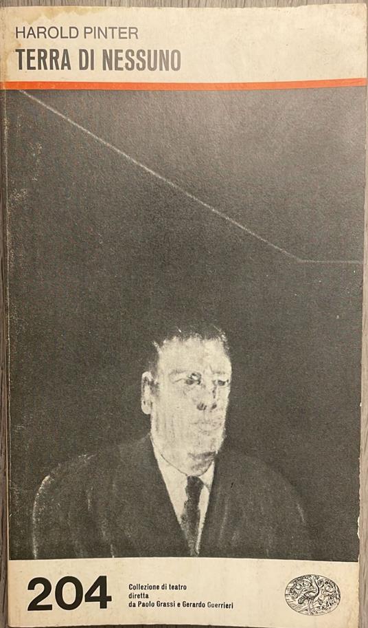 Terra di nessuno - Harold Pinter - copertina