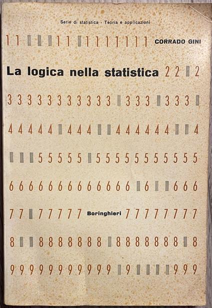 La logica nella statistica - Corrado Gini - copertina