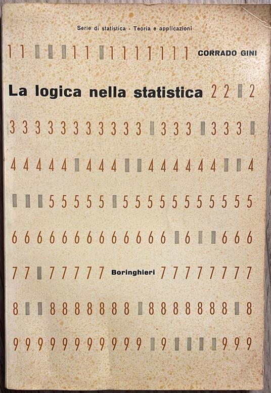 La logica nella statistica - Corrado Gini - copertina