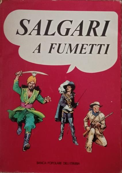 Salgari a fumetti - copertina
