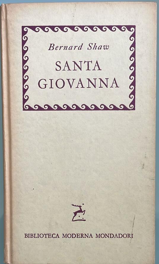 Santa Giovanna - Bernard Shaw - copertina