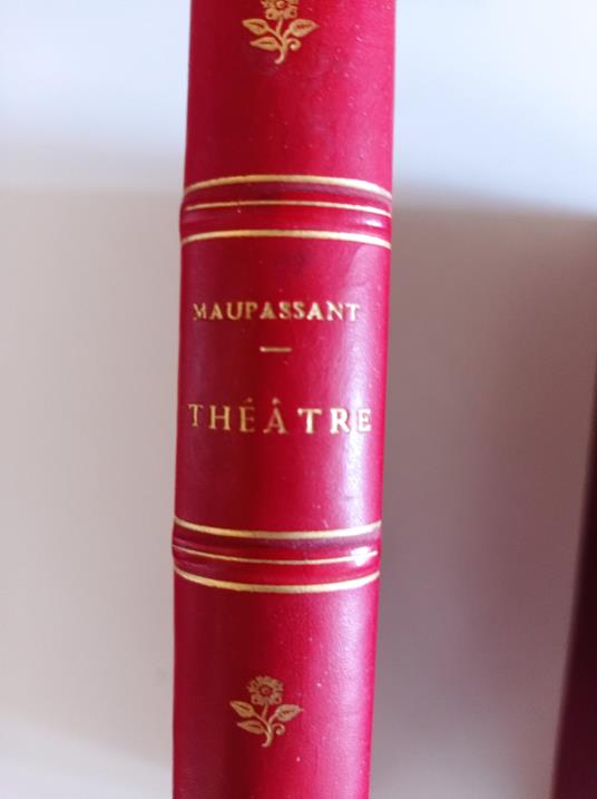 Theatre - Guy de Maupassant - copertina