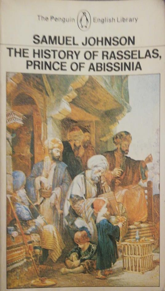 The History Of Rasselas, Prince Of Abissinia - copertina