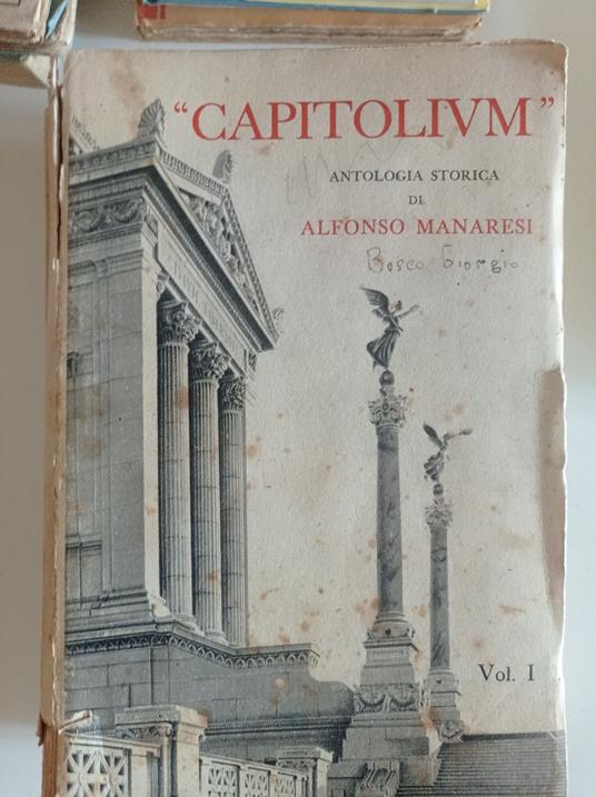 Capitolivm - Alfonso Manaresi - copertina