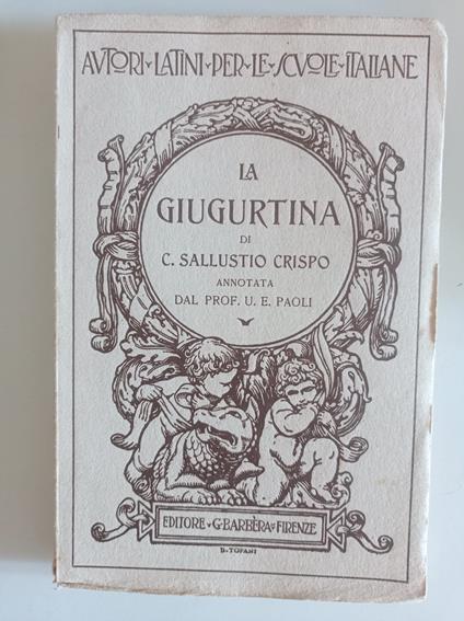 La Giugurtina - C. Crispo Sallustio - copertina