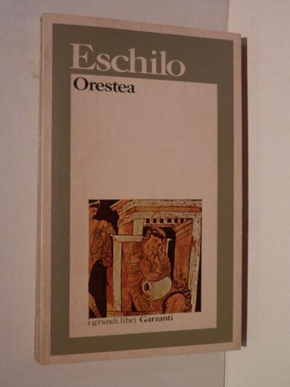 Orestea - Eschilo - copertina