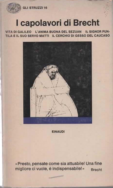 I Capolavori di Brecht - Bertolt Brecht - copertina