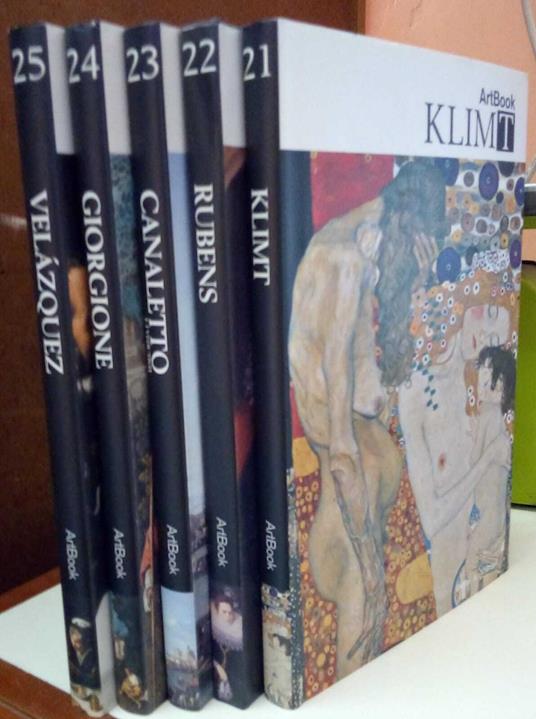 Artbook. Cinque volumi n. 21/22/23/24/25 - copertina