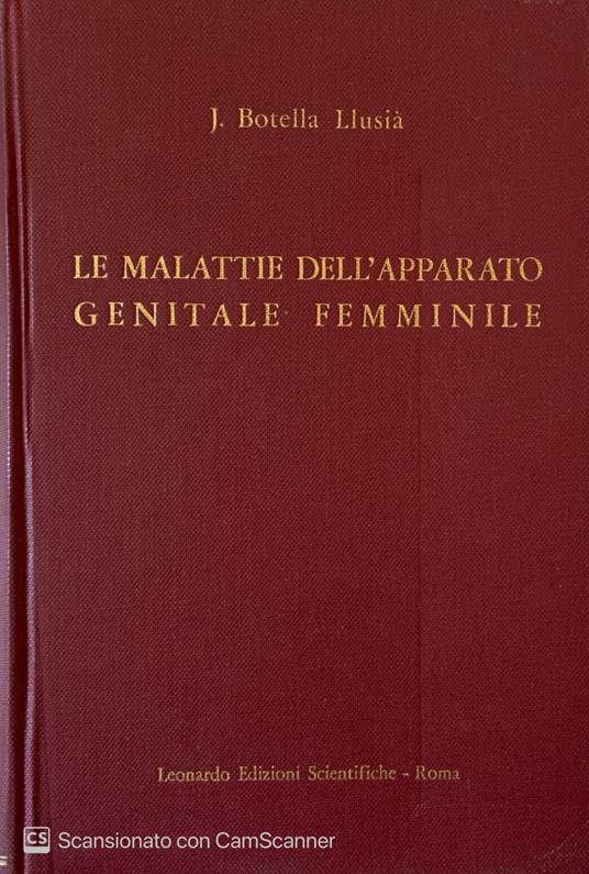 Le malattie dell'apparato genitale femminile - copertina