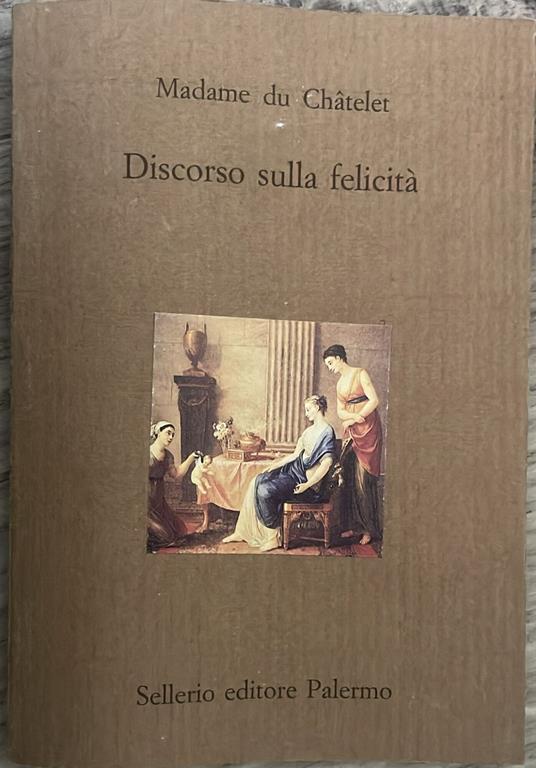 Discorso sulla felicita' - copertina