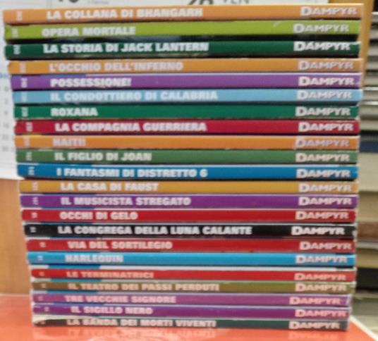 Dampyr n. 22 volumi - copertina