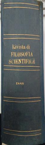 Rivista di filosofia scientifica (volume settimo)