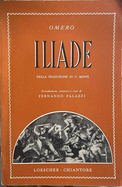 Iliade - Omero - copertina