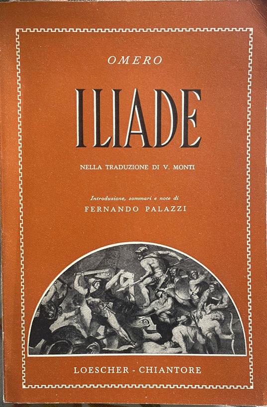 Iliade - Omero - copertina