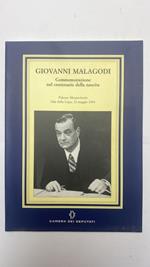 Giovanni Malagodi. Commemorazioni nel centenario della nascita