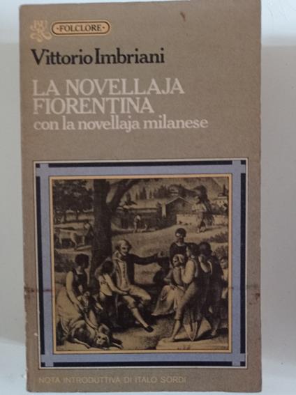 La novellaja fiorentina - Vittorio Imbriani - copertina