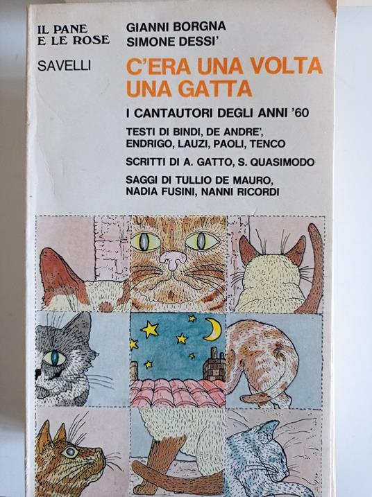 C'era una volta una gatta - Gianni Borgna - copertina