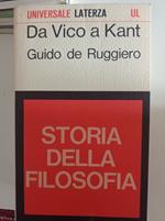 Da Vico a Kant
