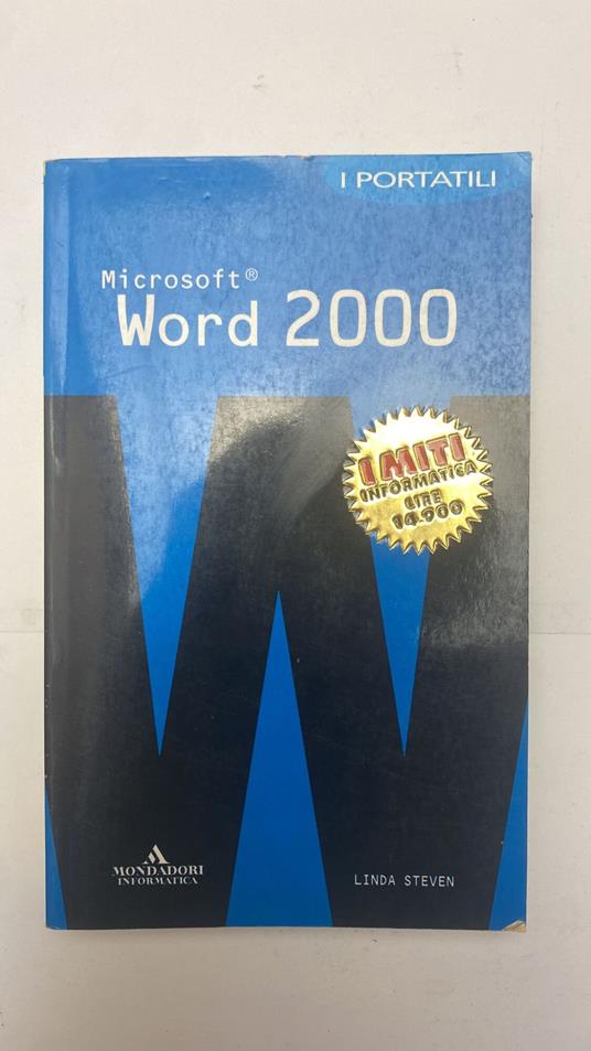 Word 2000 - copertina