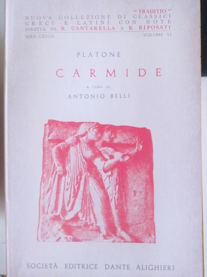 Carmide - Platone - copertina
