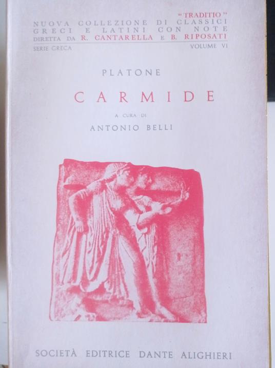 Carmide - Platone - copertina