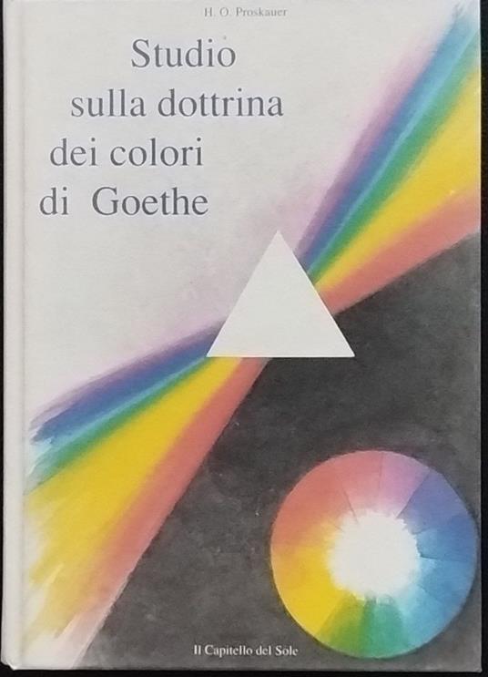Studio sulla dottrina dei colori di Goethe - copertina